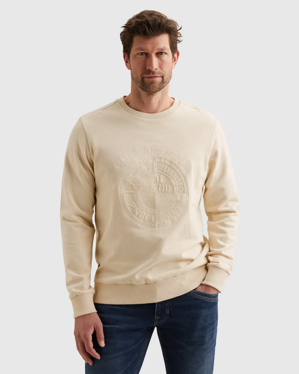 PME Legend Sweatshirt met geborduurd artwork