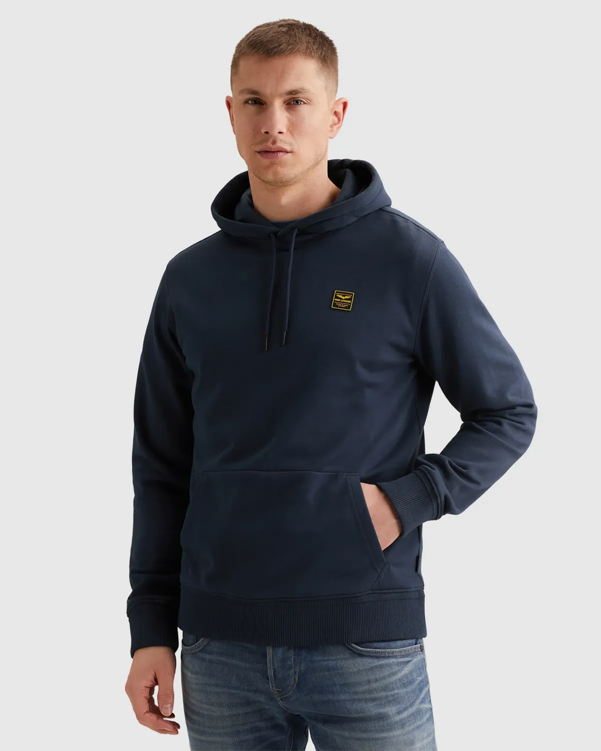 PME Legend Hoodie met kangoeroezak en badge