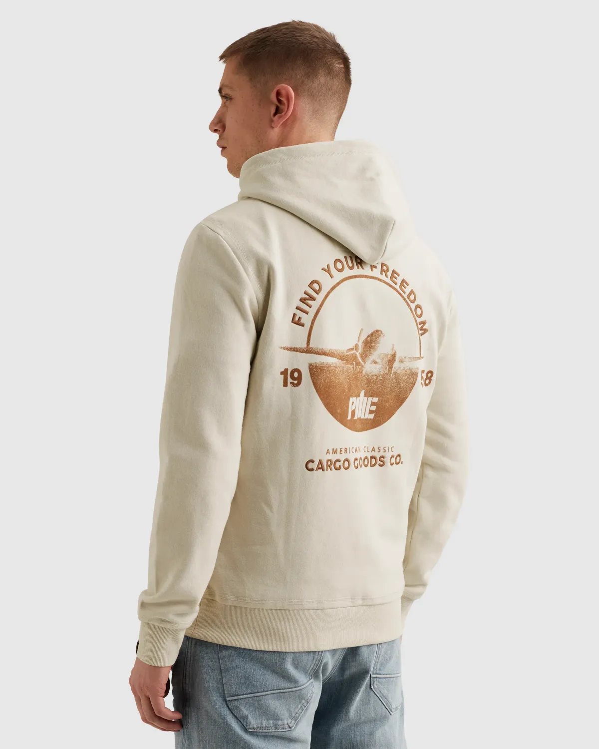 PME Legend Hoodie met artwork op de rug