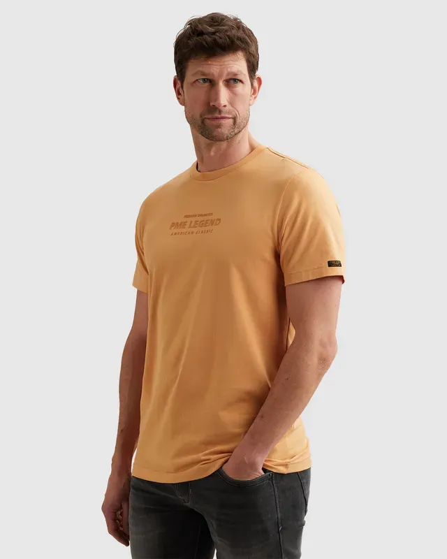 PME Legend T-shirt van een katoenblend met artwork