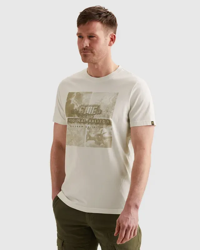 PME Legend T-shirt met groot artwork op de borst