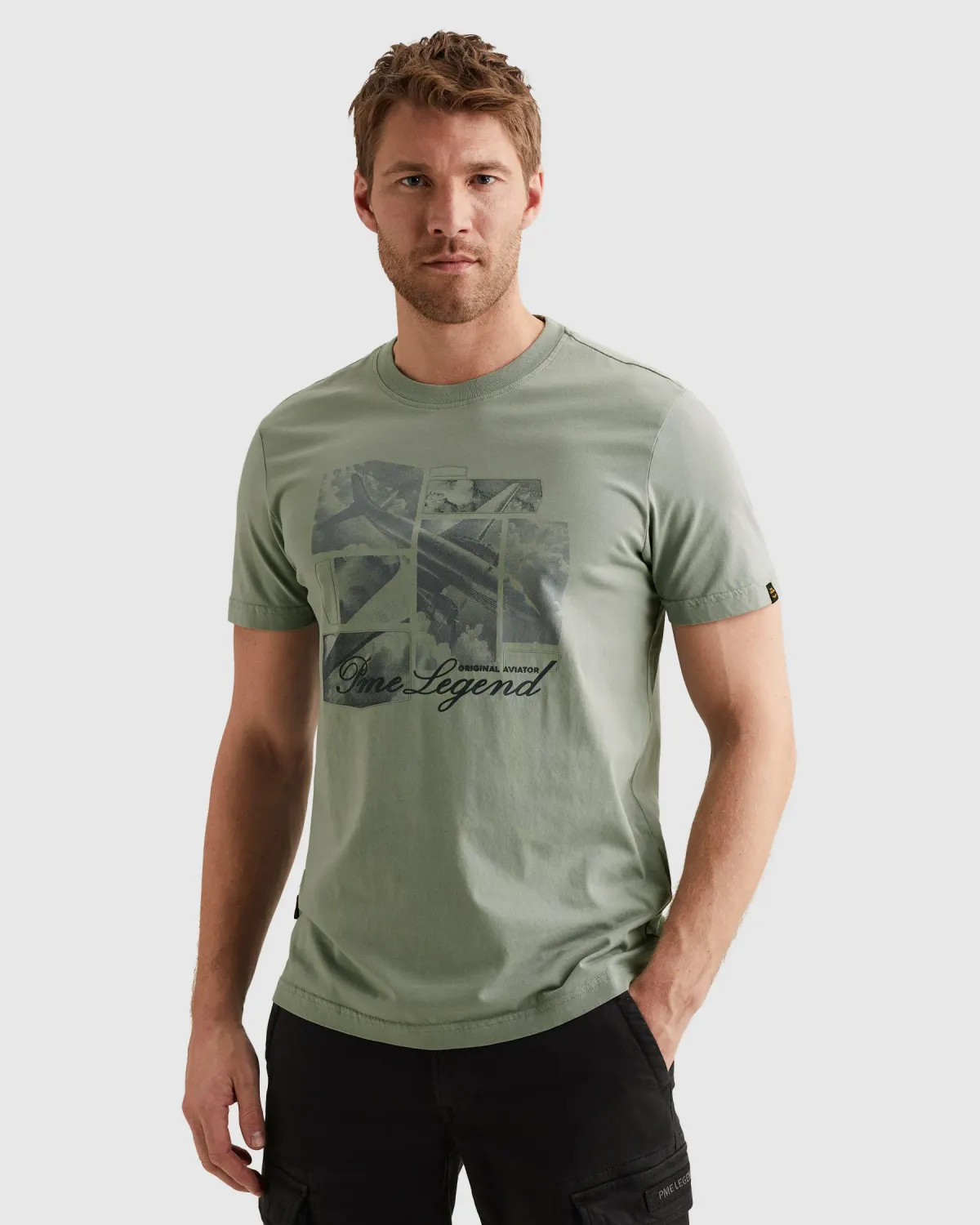 PME Legend T-shirt van jersey met stoer artwork