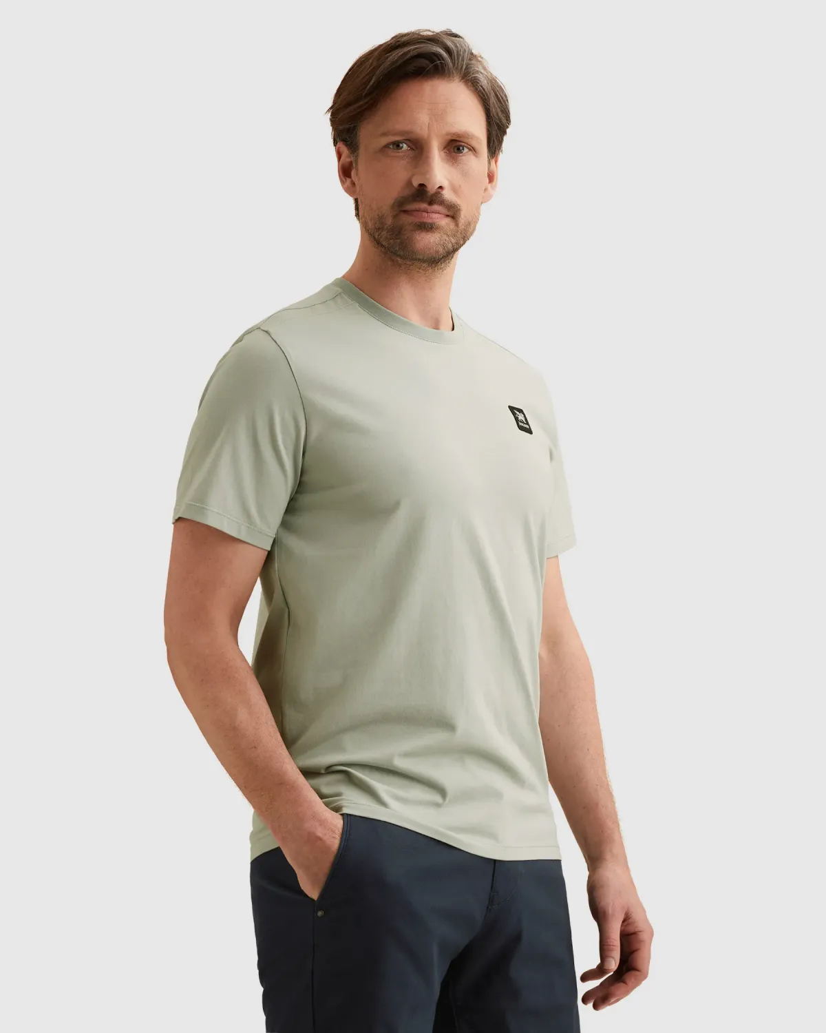 Vanguard T-shirt van jersey met badge