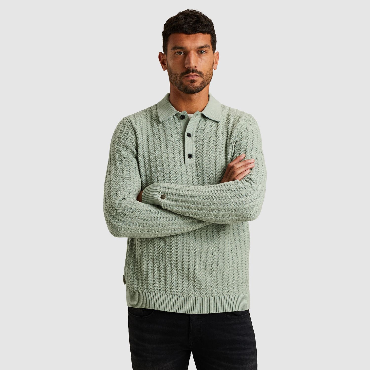 Cast Iron | Polo met lange mouwen CKW2510344-6021