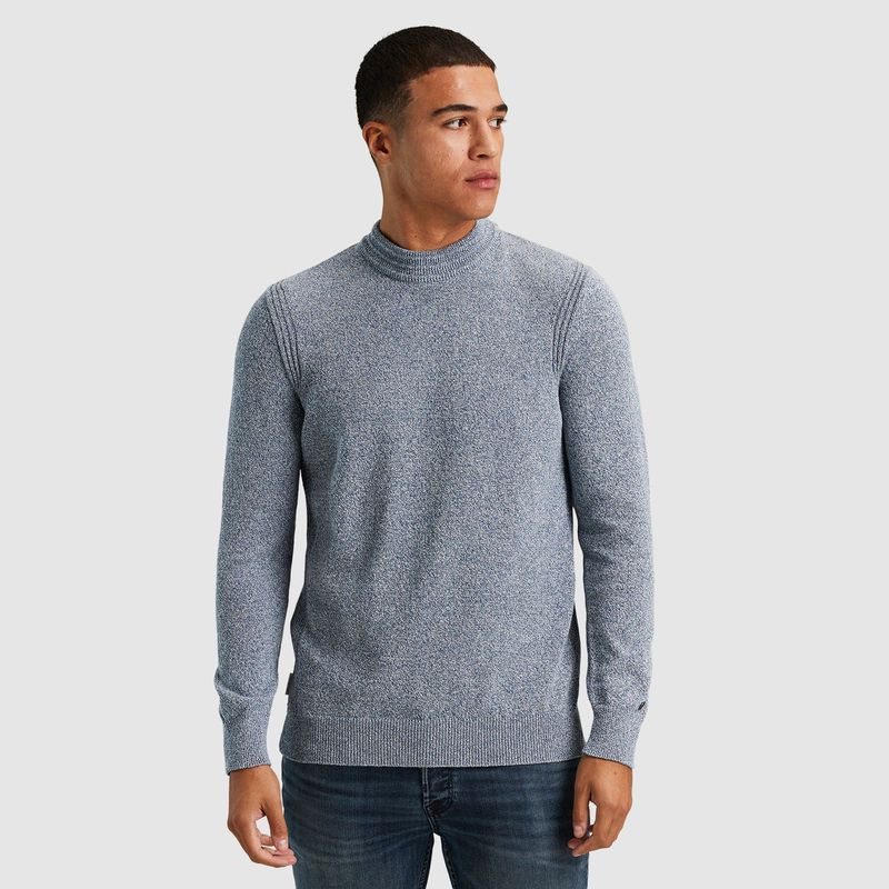 Cast Iron | Mock neck regular fit cotton mix CKW2411359-5413