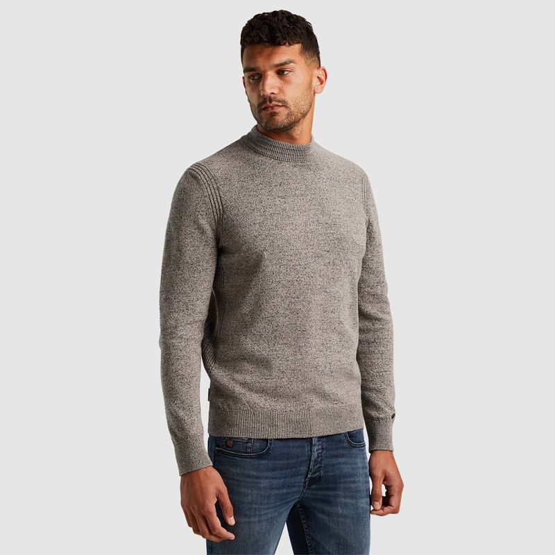 Cast Iron | Trui met mockneck CKW2410346-8027