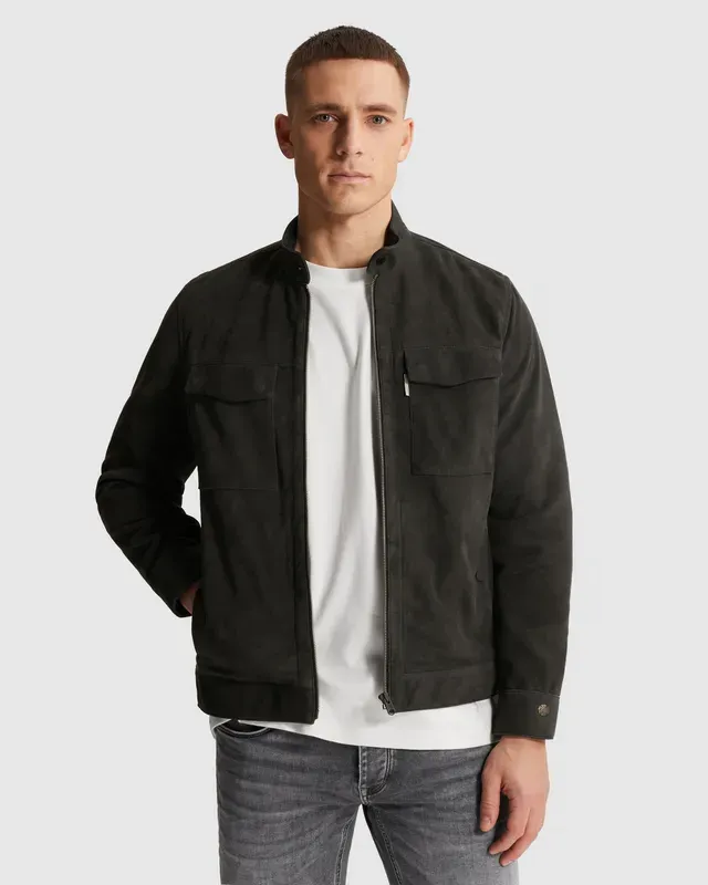 Cast Iron | Bomber jacket met ritssluiting CJA2602142-9159