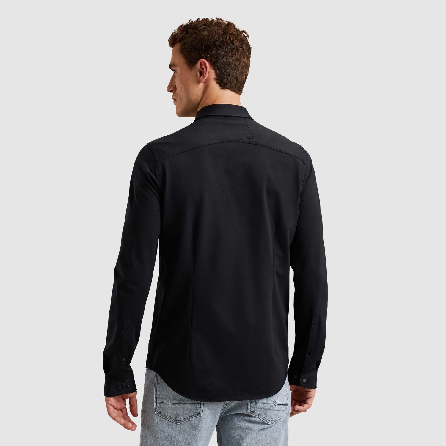 Cast Iron | Overhemd van twill jersey CSI2502200-999