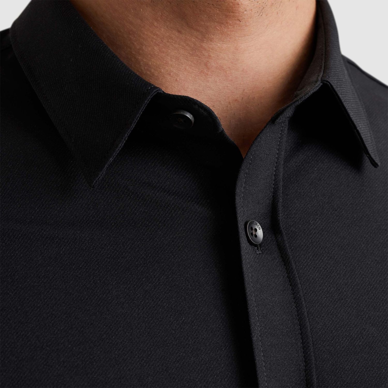 Cast Iron | Overhemd van twill jersey CSI2502200-999