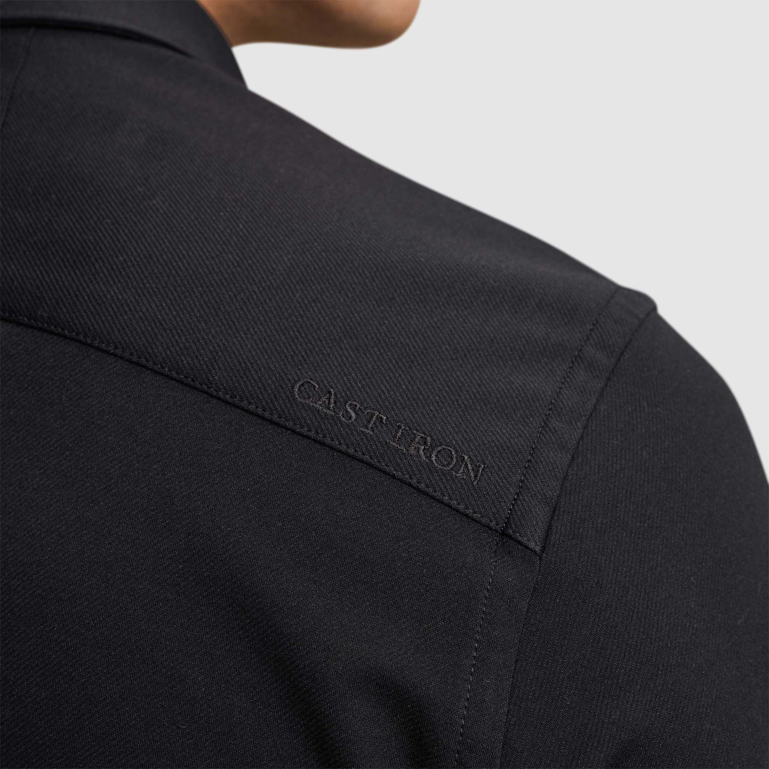 Cast Iron | Overhemd van twill jersey CSI2502200-999