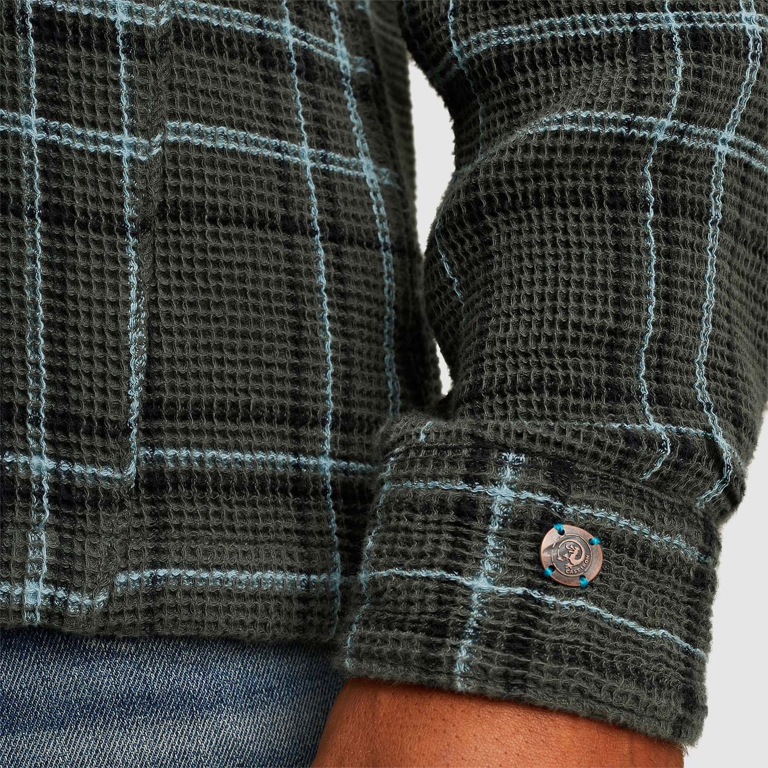 Cast Iron | Shirt jacket met ruitpatroon CSI2409220-6026