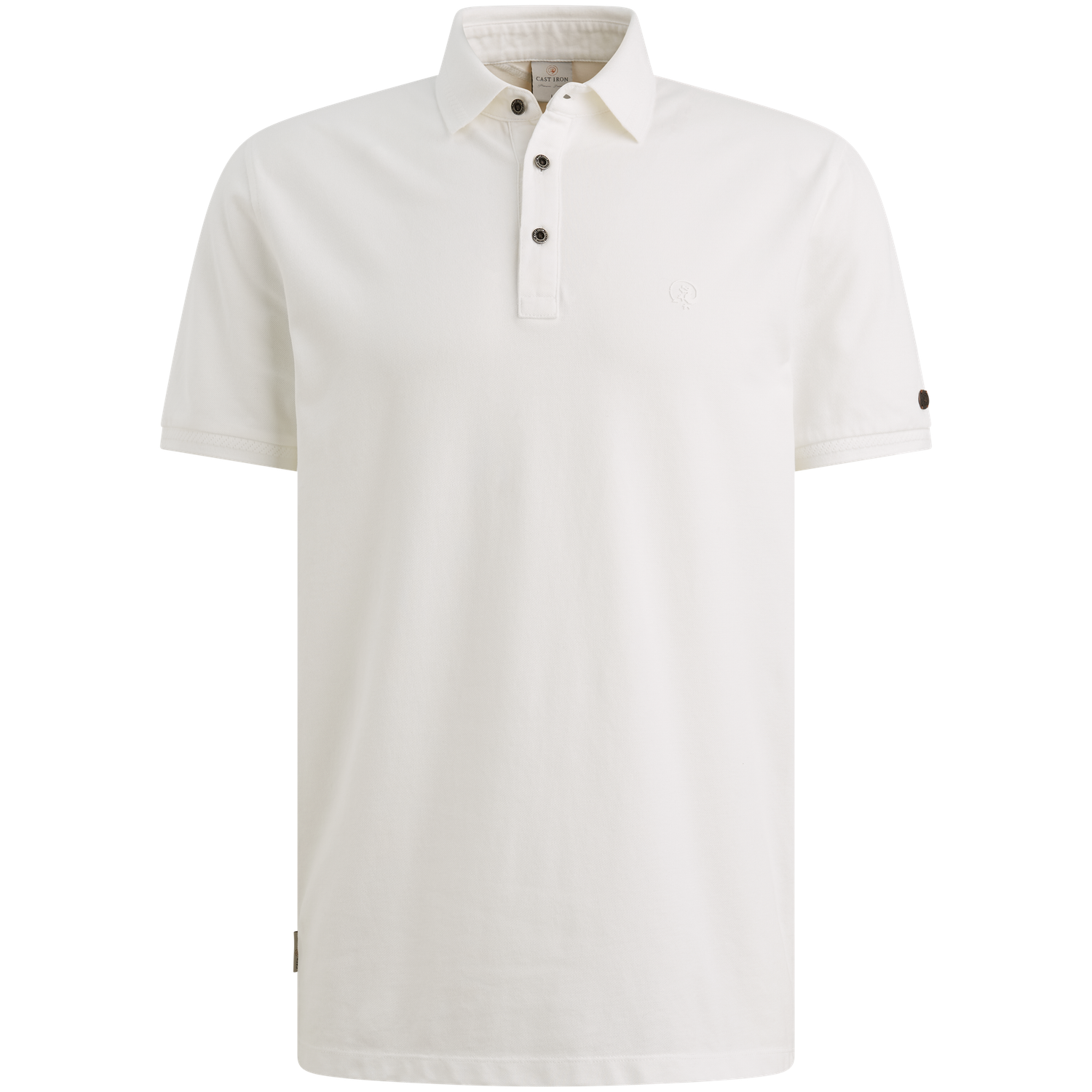 Cast Iron | Polo van katoen met stretch CPSS2602850-7002