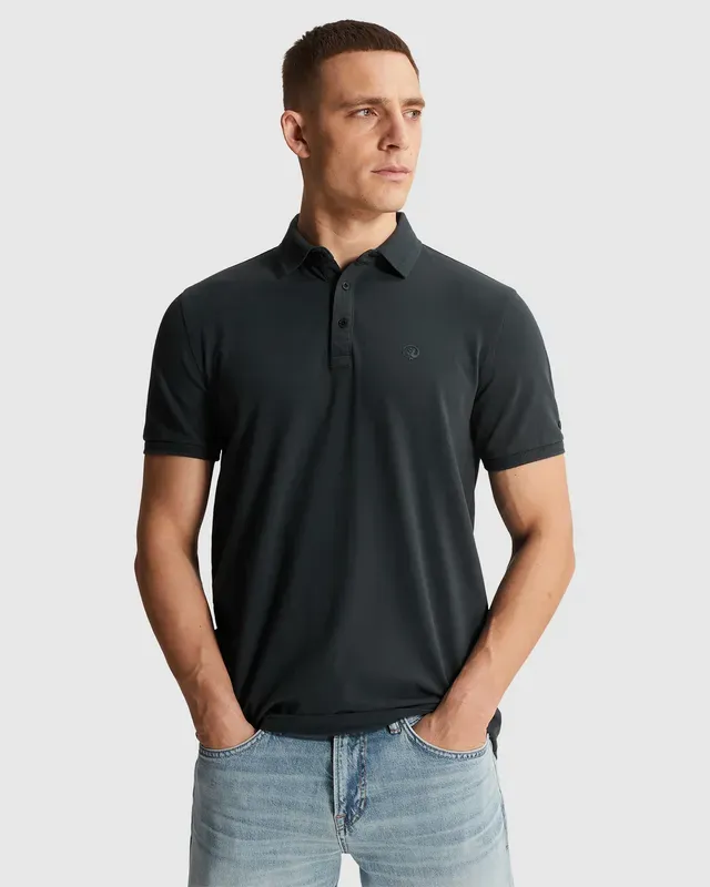 Cast Iron | Polo van katoen met stretch CPSS2602850-5442