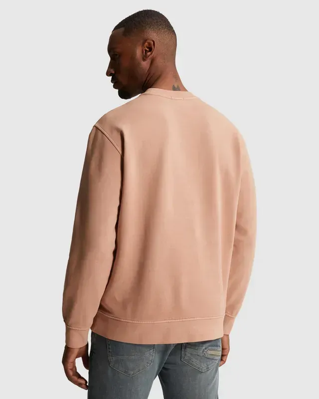 Cast Iron Long sleeve r-neck relaxed fit sweat