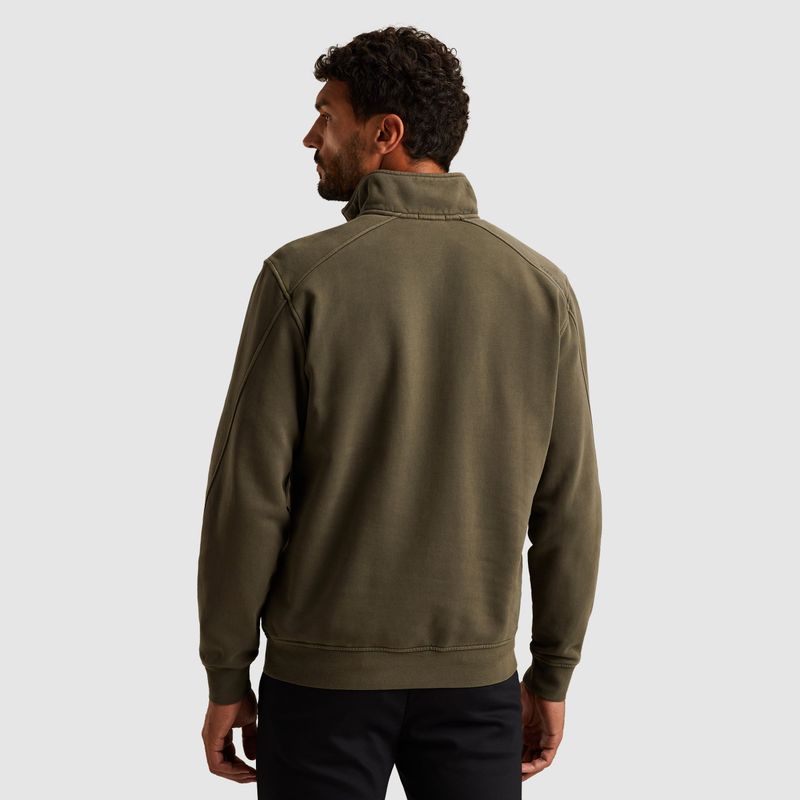 Cast Iron | Sweatshirt met halve rits CSW2510446-6513