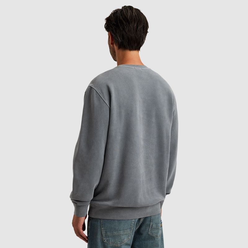 Cast Iron | Sweatshirt met off-placed logo CSW2508440-9096