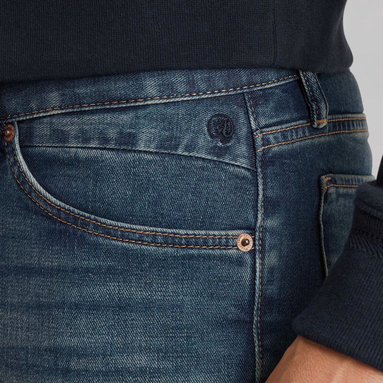 Cast Iron Riser slim fit jeans