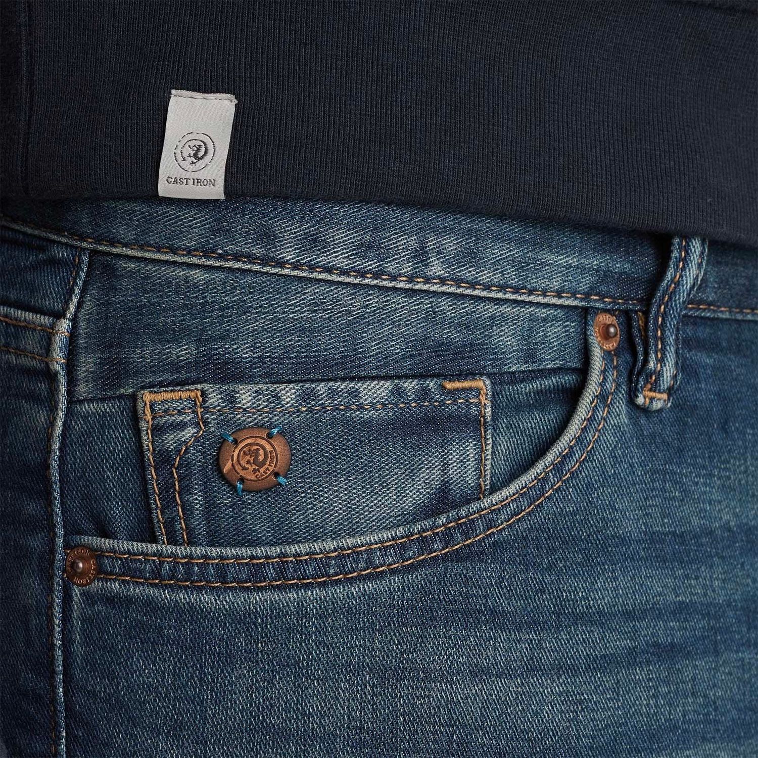 Cast Iron Riser slim fit jeans