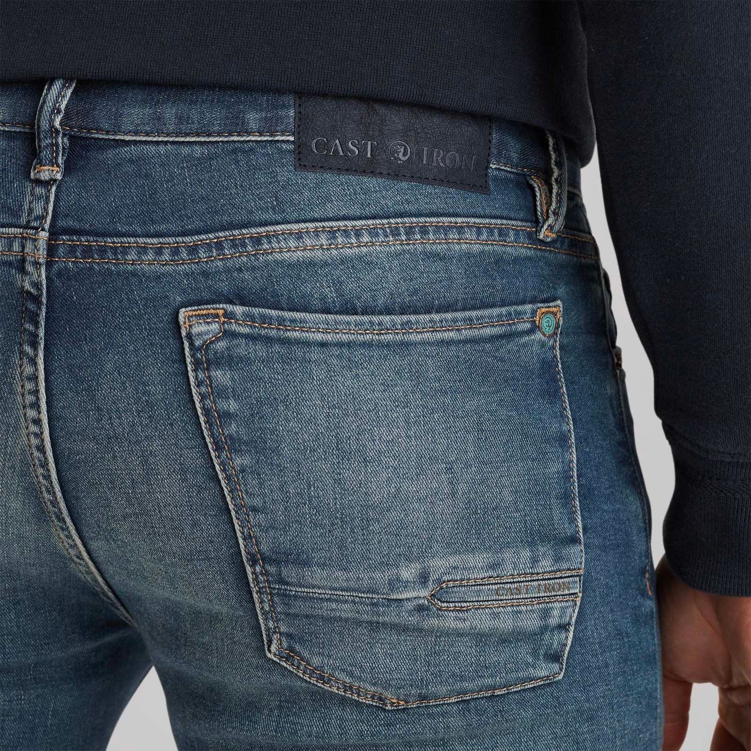 Cast Iron Riser slim fit jeans