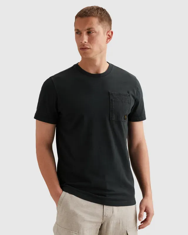 PME Legend T-shirt met cargo borstzak