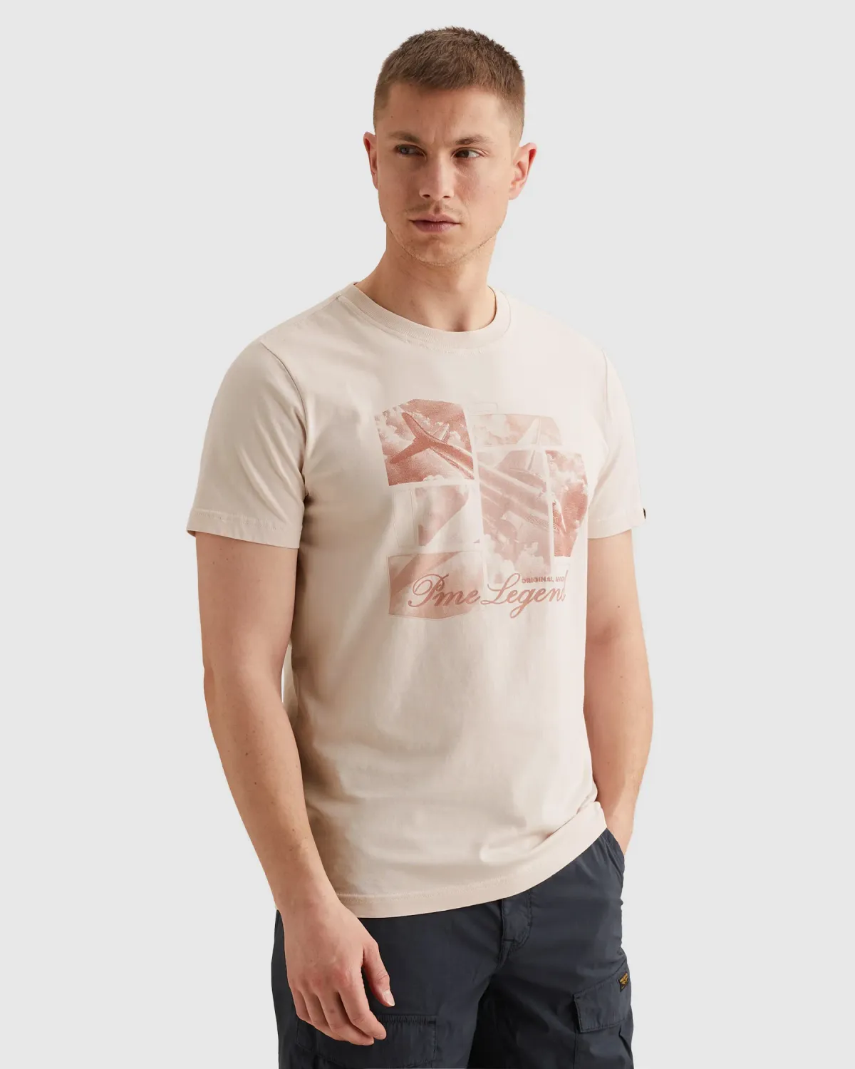 PME Legend T-shirt van jersey met stoer artwork