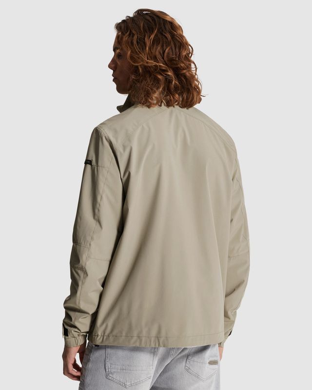 Cast Iron | Softshell jas met hoge kraag CJA2602141-6478