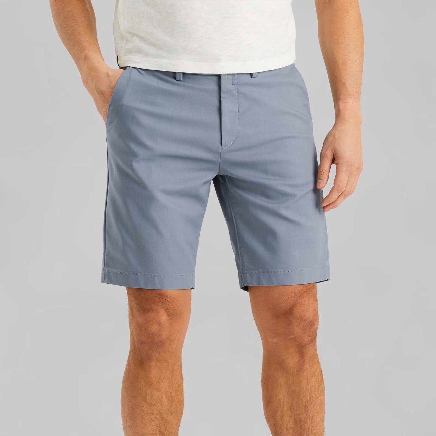 Cast Iron | Riser slim fit chino shorts CSH2404680-5105