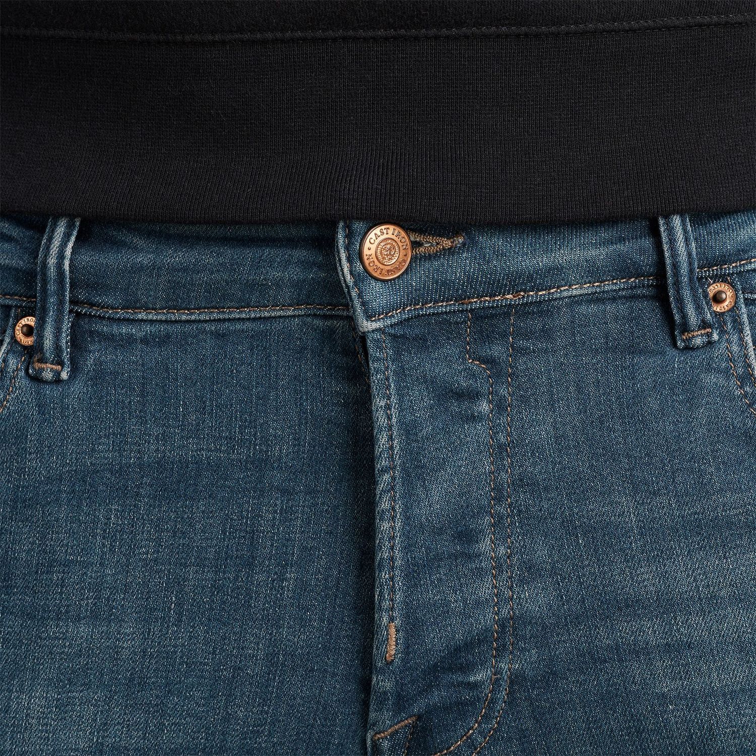 Cast Iron Shiftback tapered fit jeans