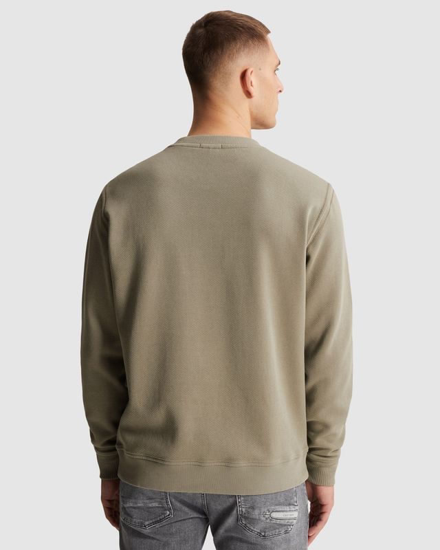 Cast Iron | Sweatshirt with twill texturee CSW2602402-6478