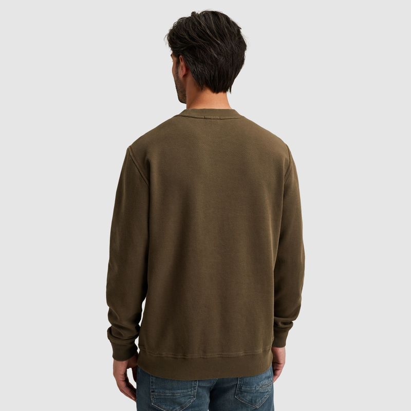 Cast Iron | Sweatshirt met twillstructuur CSW2509441-6444