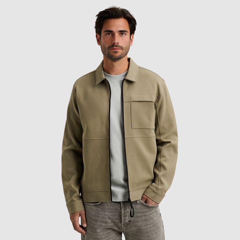 Cast Iron | Shirt jacket met ritssluiting CSW2508432-8025