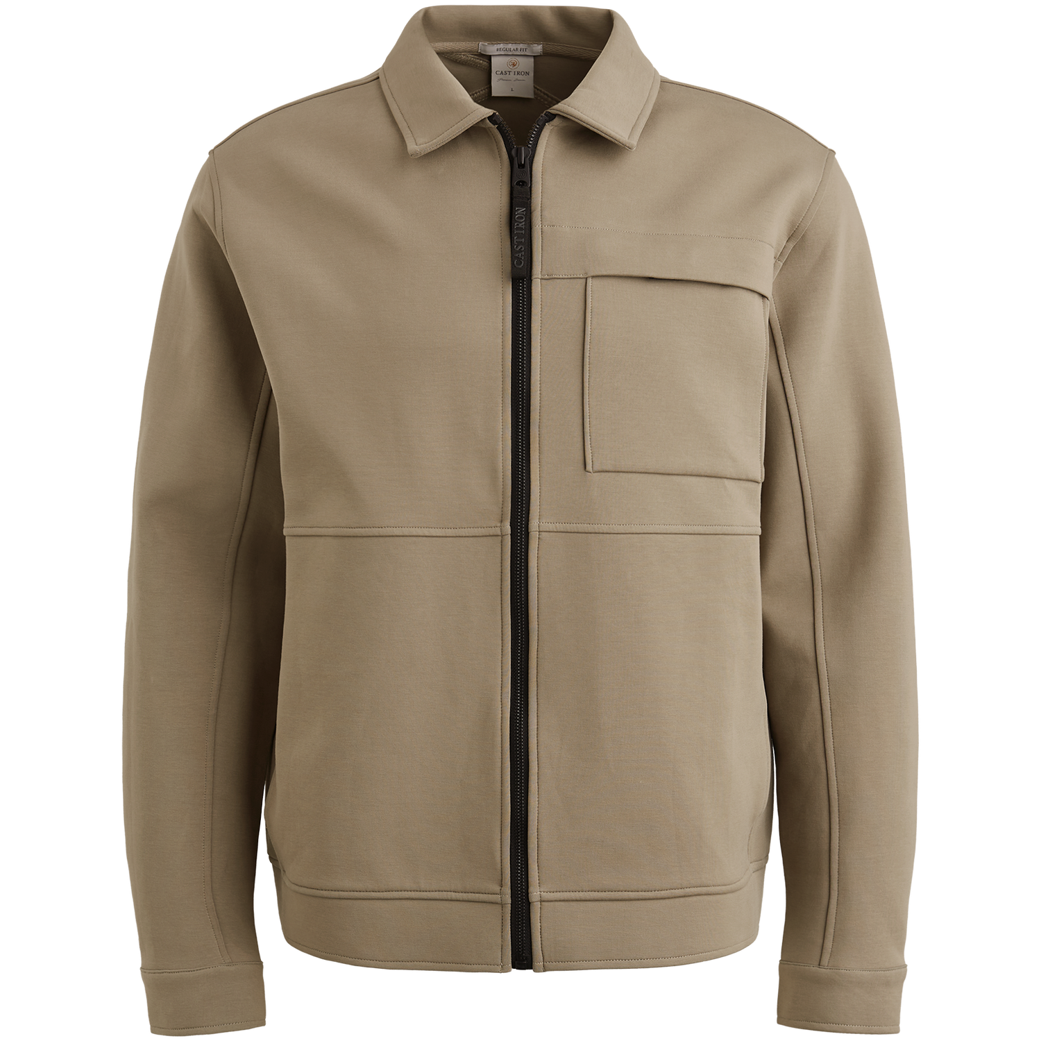 Cast Iron | Shirt jacket met ritssluiting CSW2508432-8025