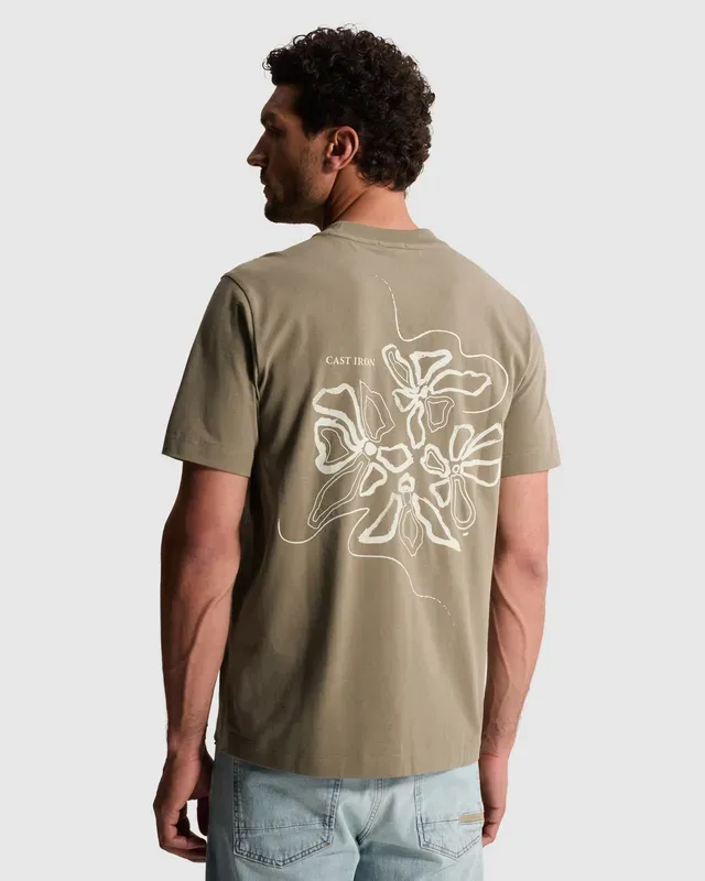 Cast Iron T-shirt in jersey with back artwork CTSS2605587-6148