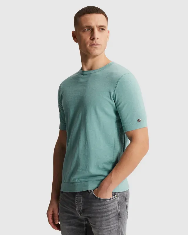 Cast Iron T-shirt van slubkatoen CTSS2604592-5200