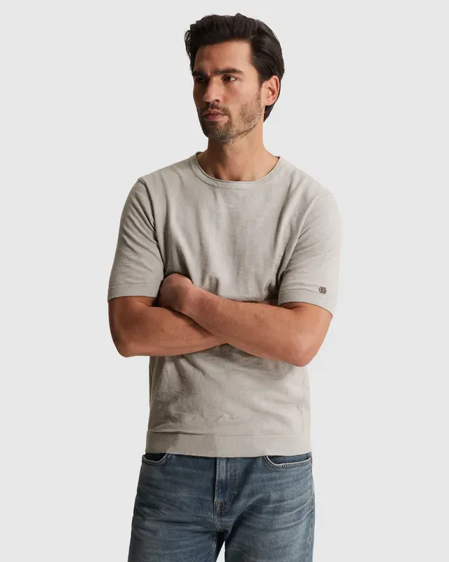 Cast Iron T-shirt van slubkatoen CTSS2604592-9039