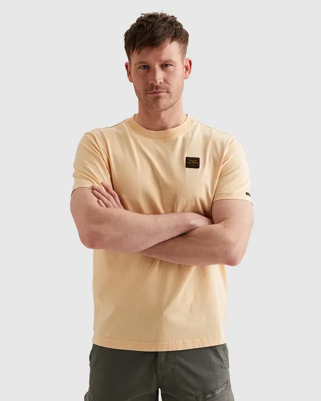 PME Legend T-shirt met garment-dye wassing