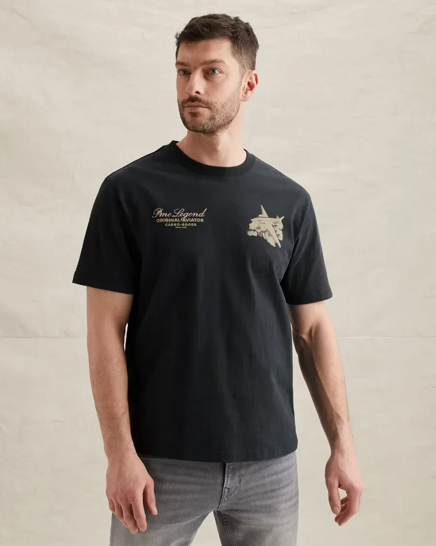 PME Legend T-shirt met meerdere artworks