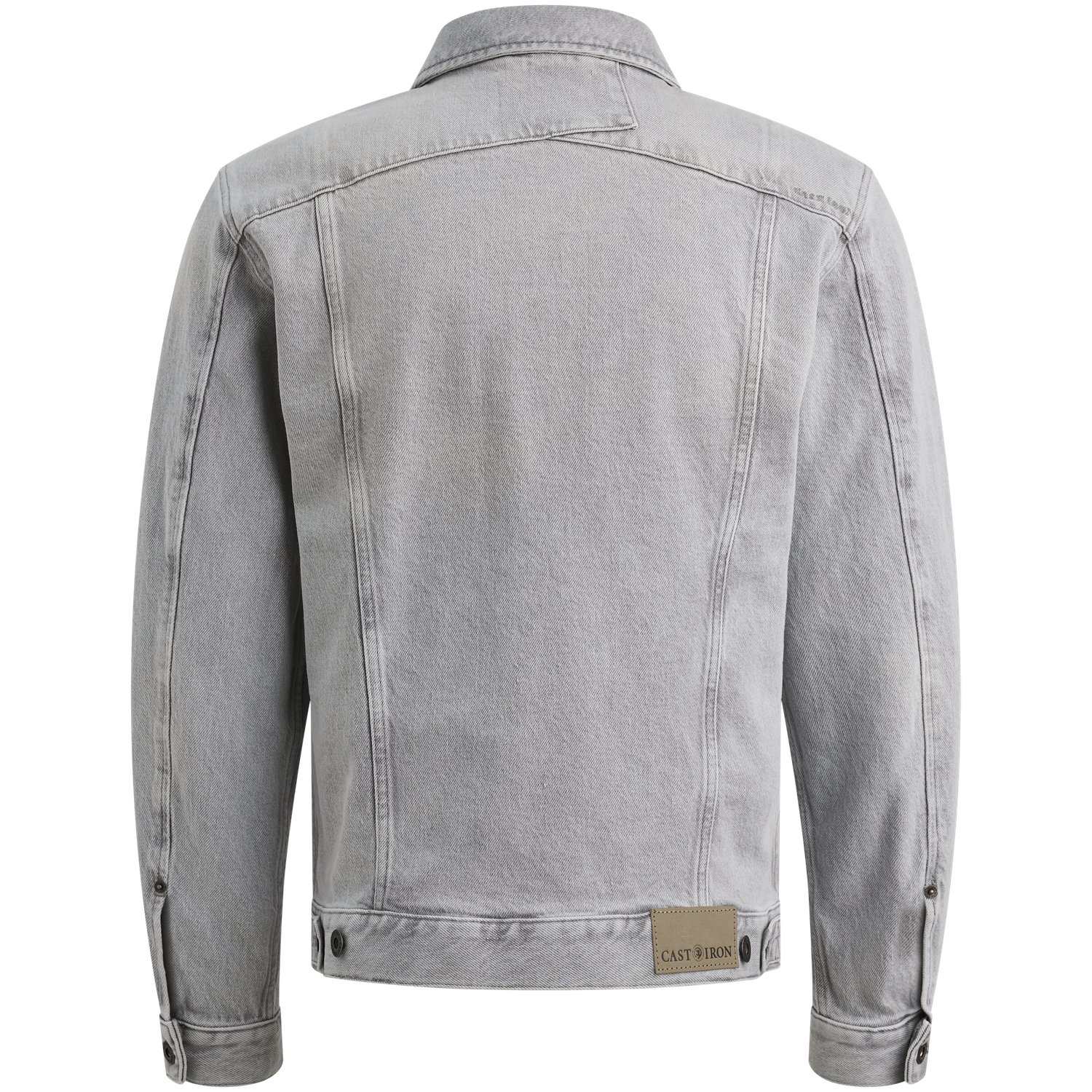 Cast Iron | Denim jacket met knoopsluiting CDJ2602100-WSG