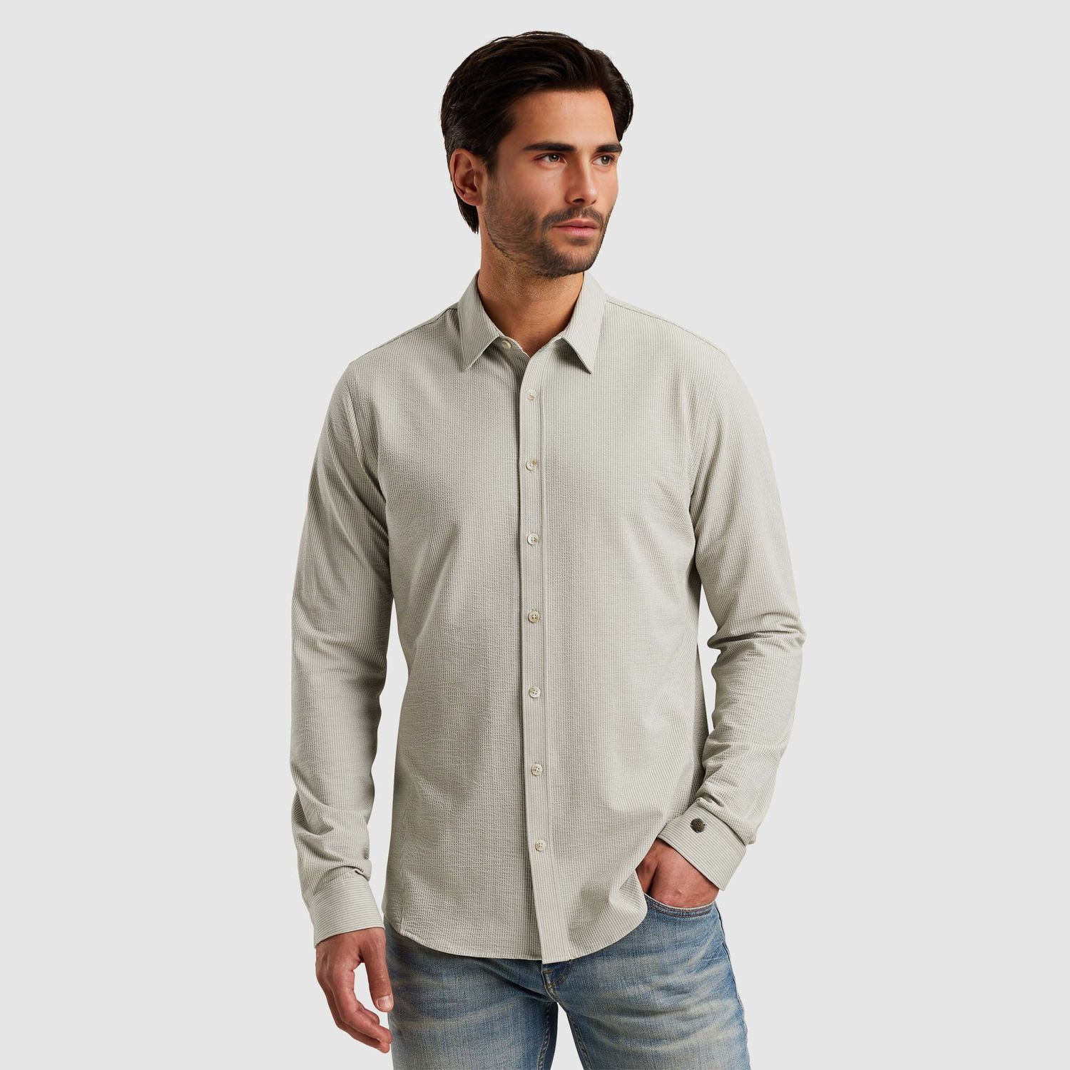 Cast Iron | Long Sleeve Shirt Tec Dobby Jersey CSI2502212-6169