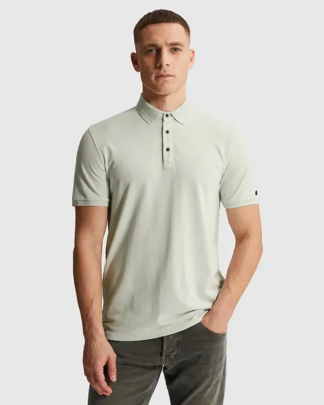 Cast Iron Polo shirt in cotton with stretch CPSS2605894-5011