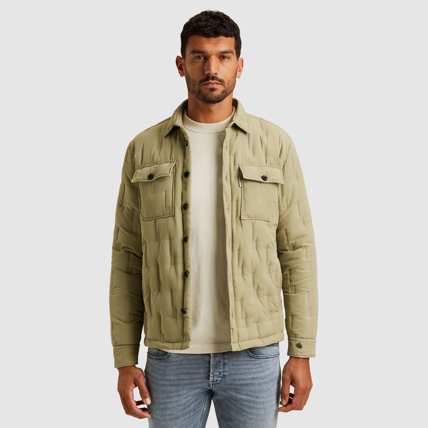 Cast Iron | Shirt jacket van padded nylon CSI2511277-6392