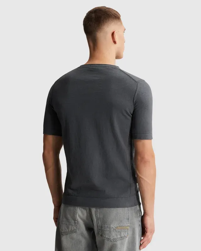 Cast Iron T-shirt van slubkatoen CTSS2604592-9117