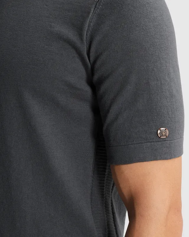 Cast Iron T-shirt van slubkatoen CTSS2604592-9117