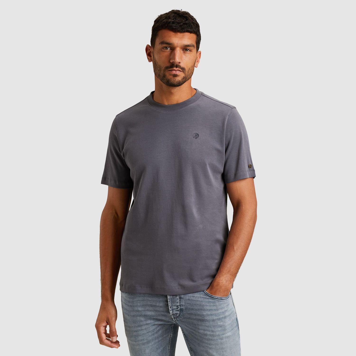 Cast Iron | T-shirt van 100% katoen CTSS2511572-5277