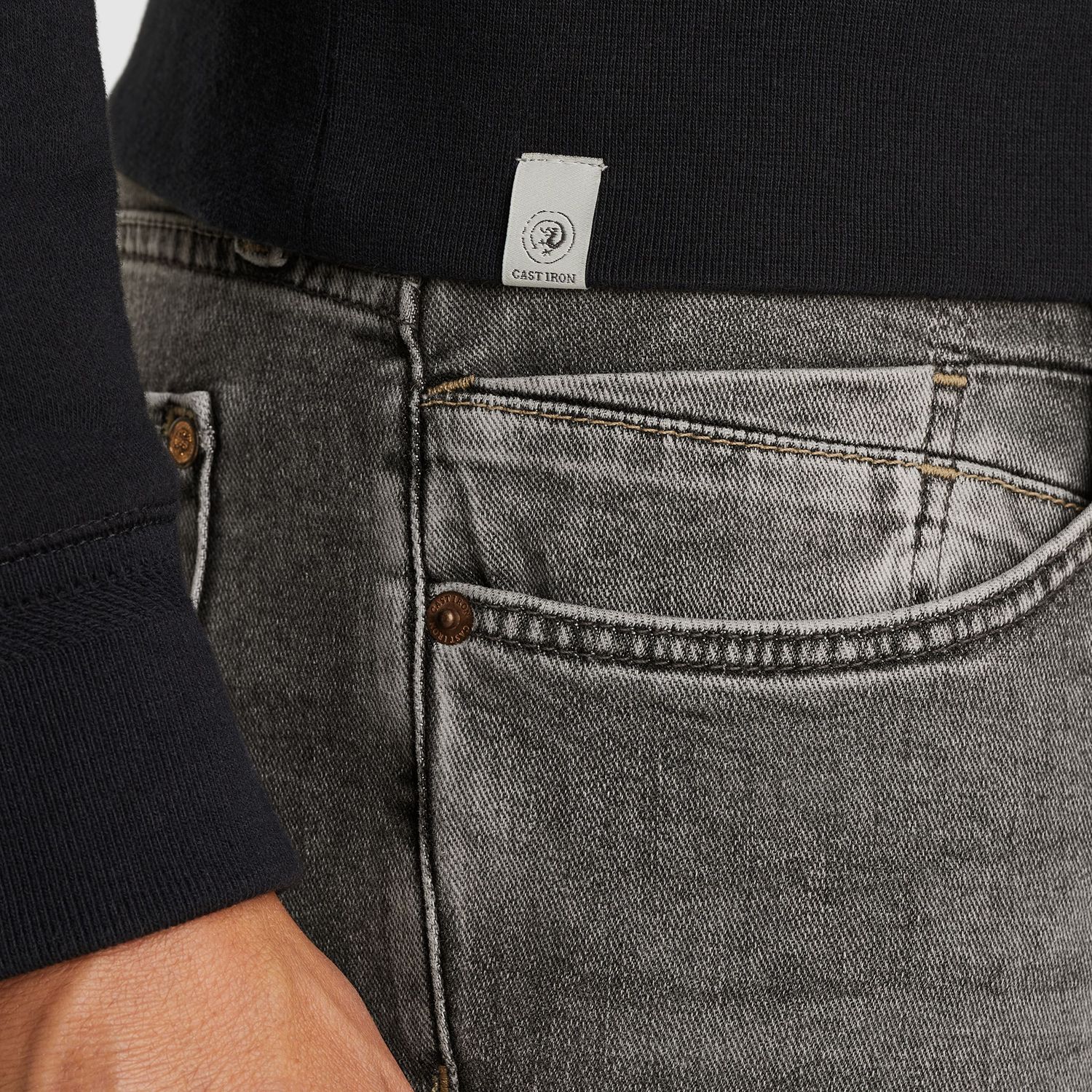 Cast Iron Riser slim fit jeans