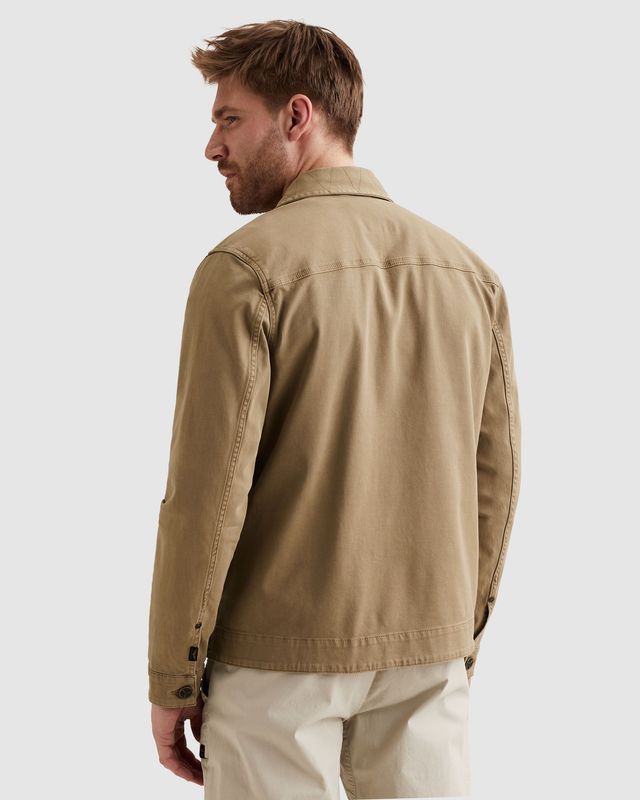 PME Legend Worker jacket met stikseldetails