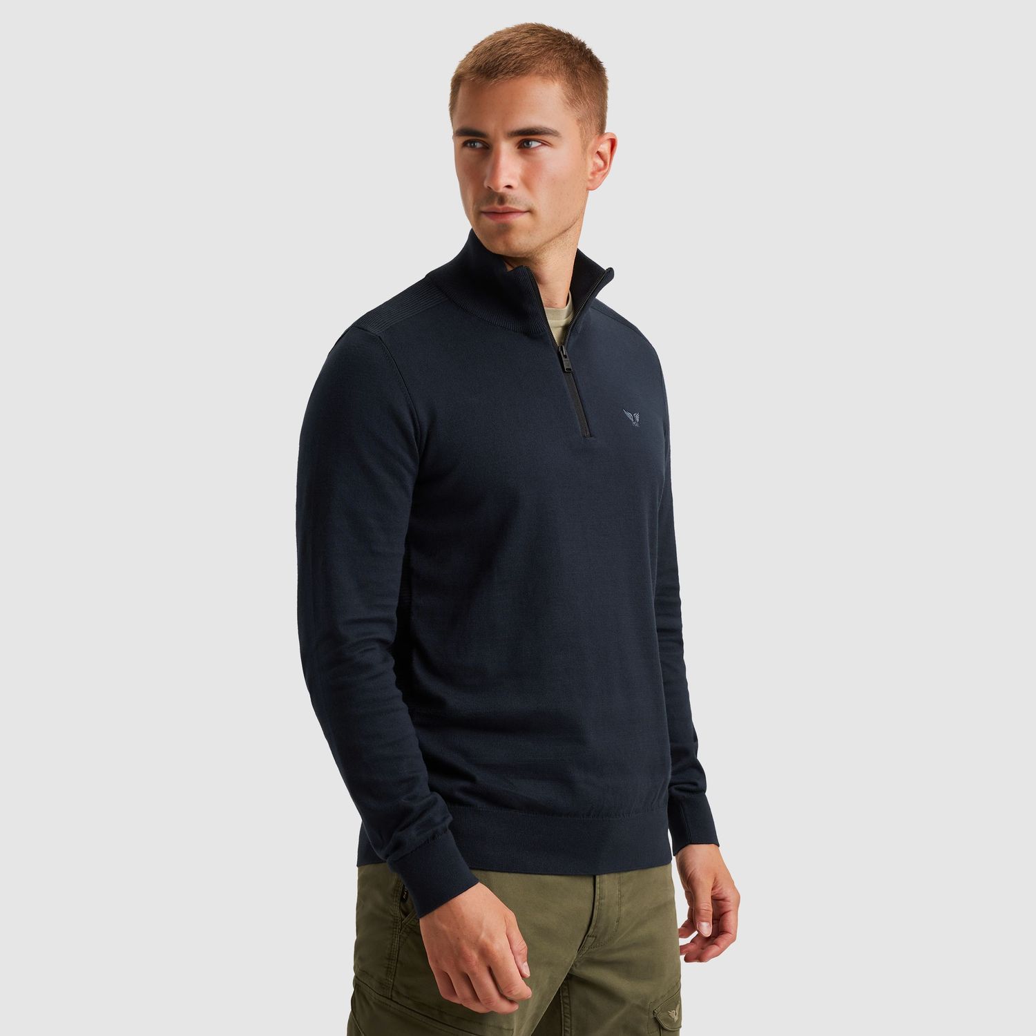 PME Legend | Trui met halve rits PKW2508303-5073