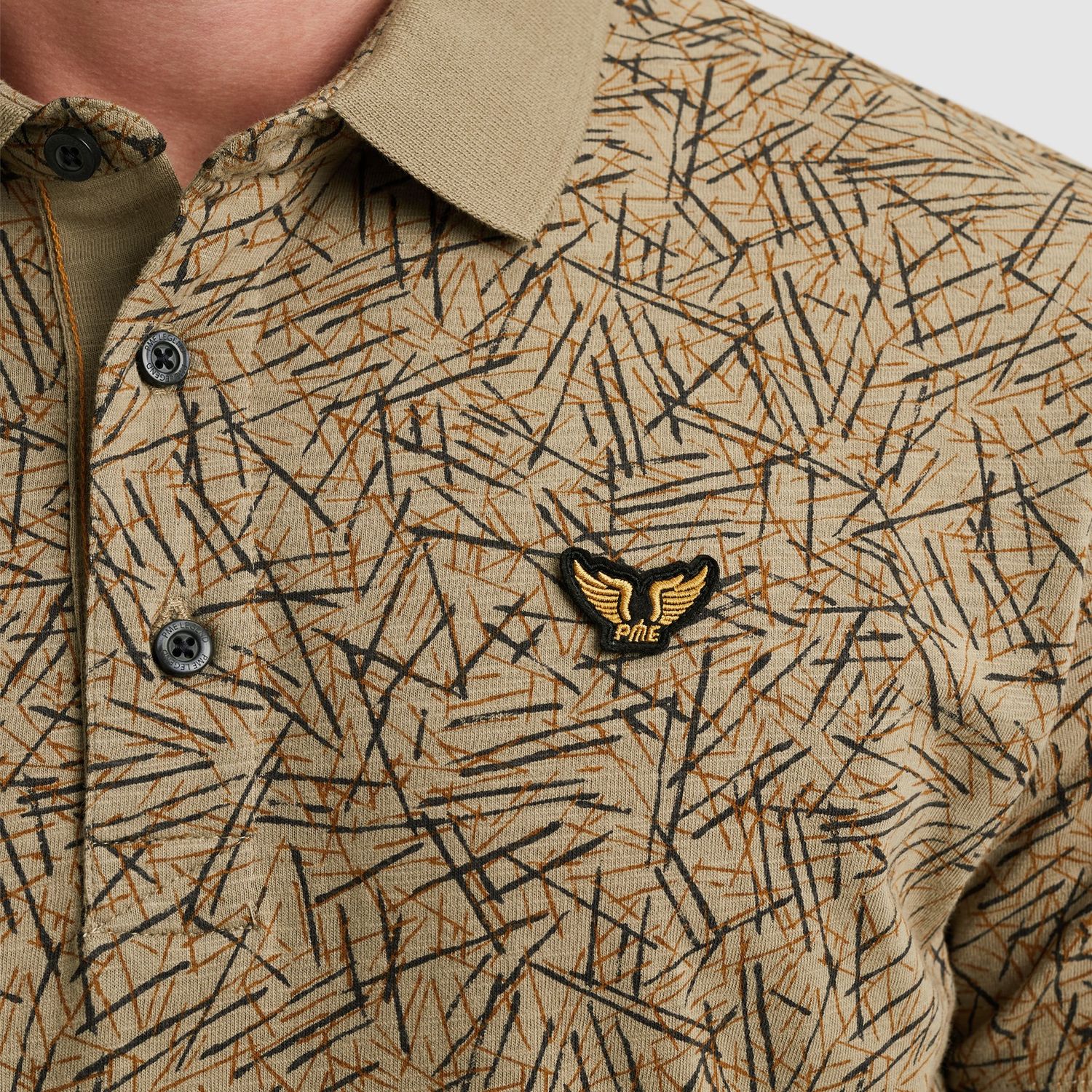 PME Legend | Polo met allover print PPSS2506893-6391