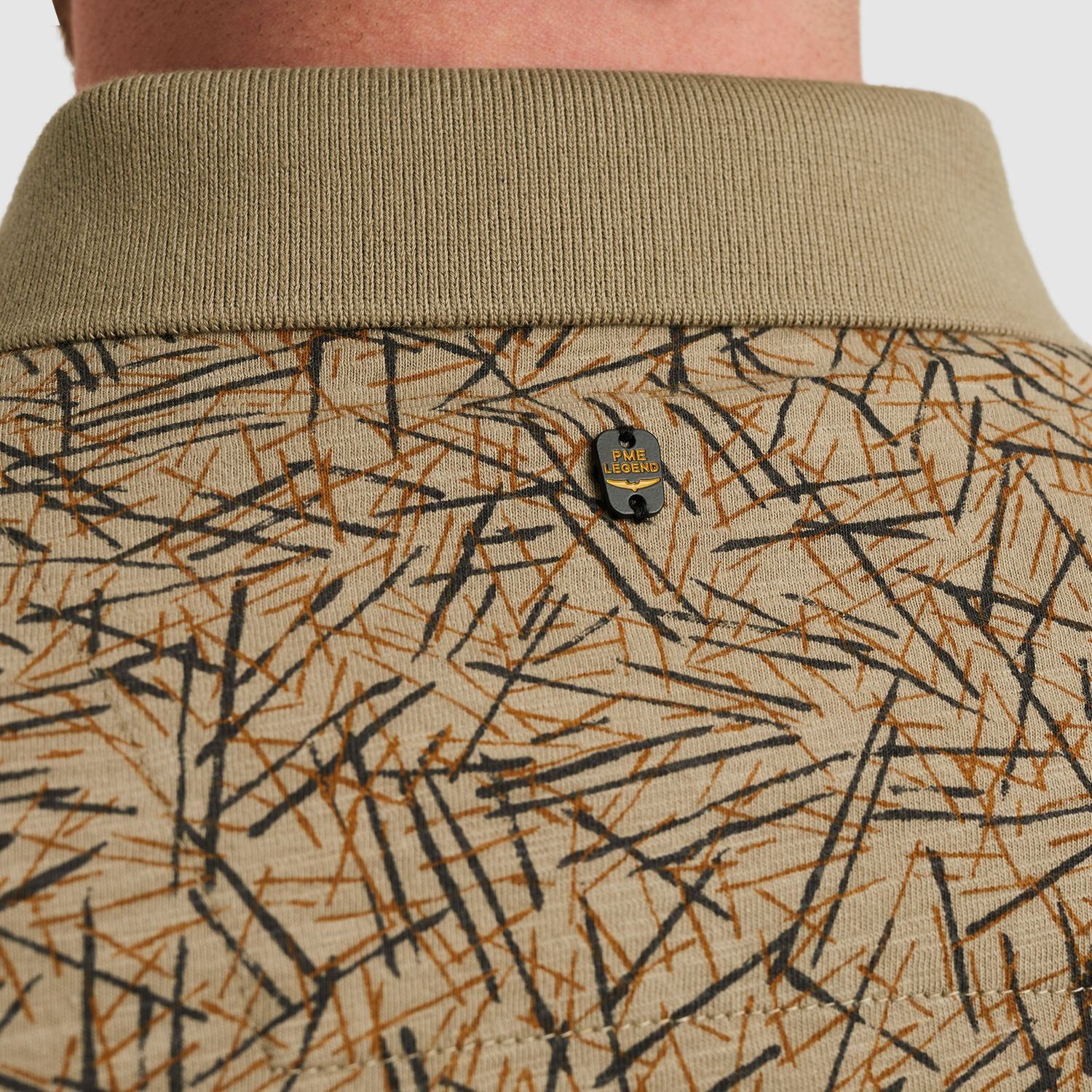 PME Legend | Polo met allover print PPSS2506893-6391