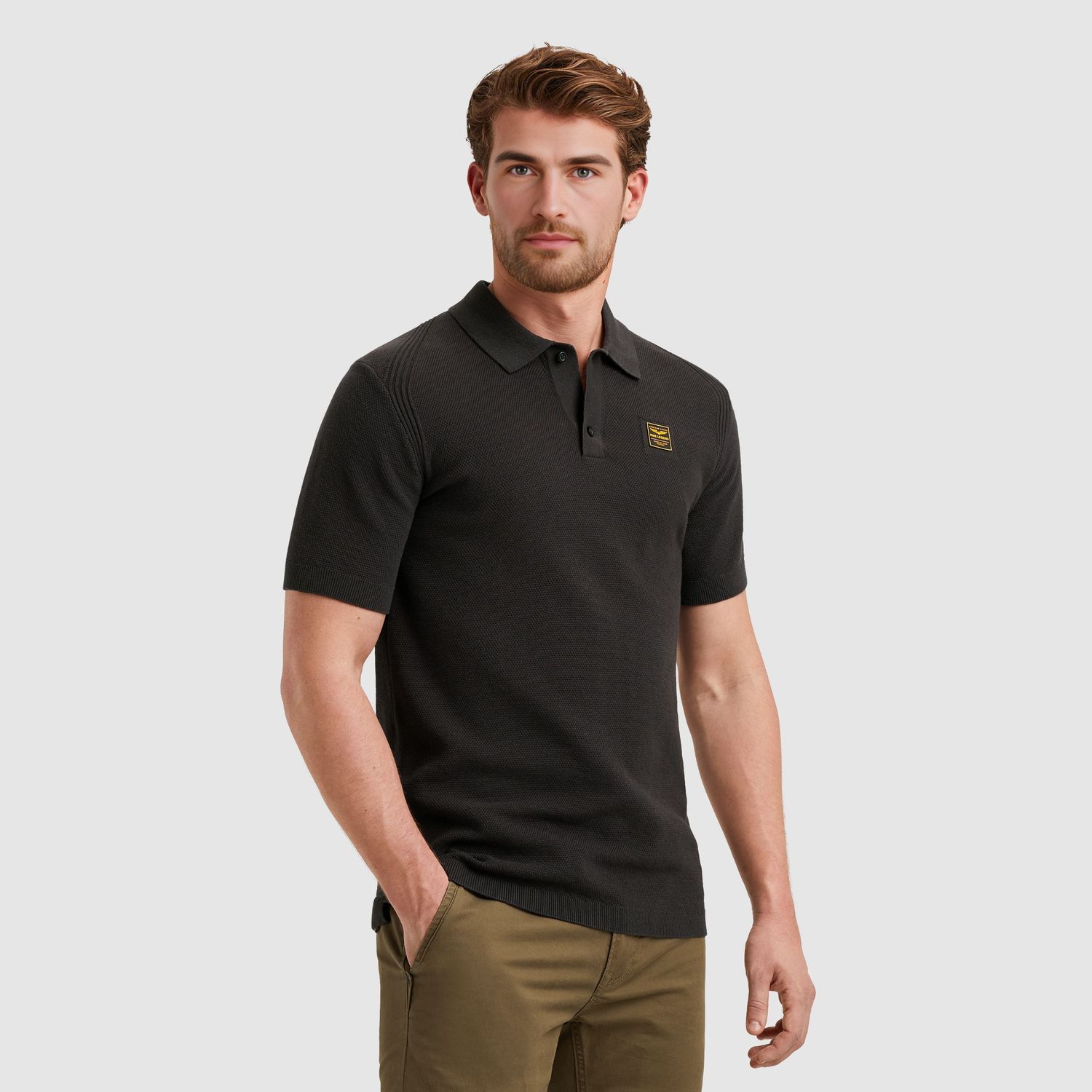 PME Legend | Polo met structuur PPSS2506872-9140